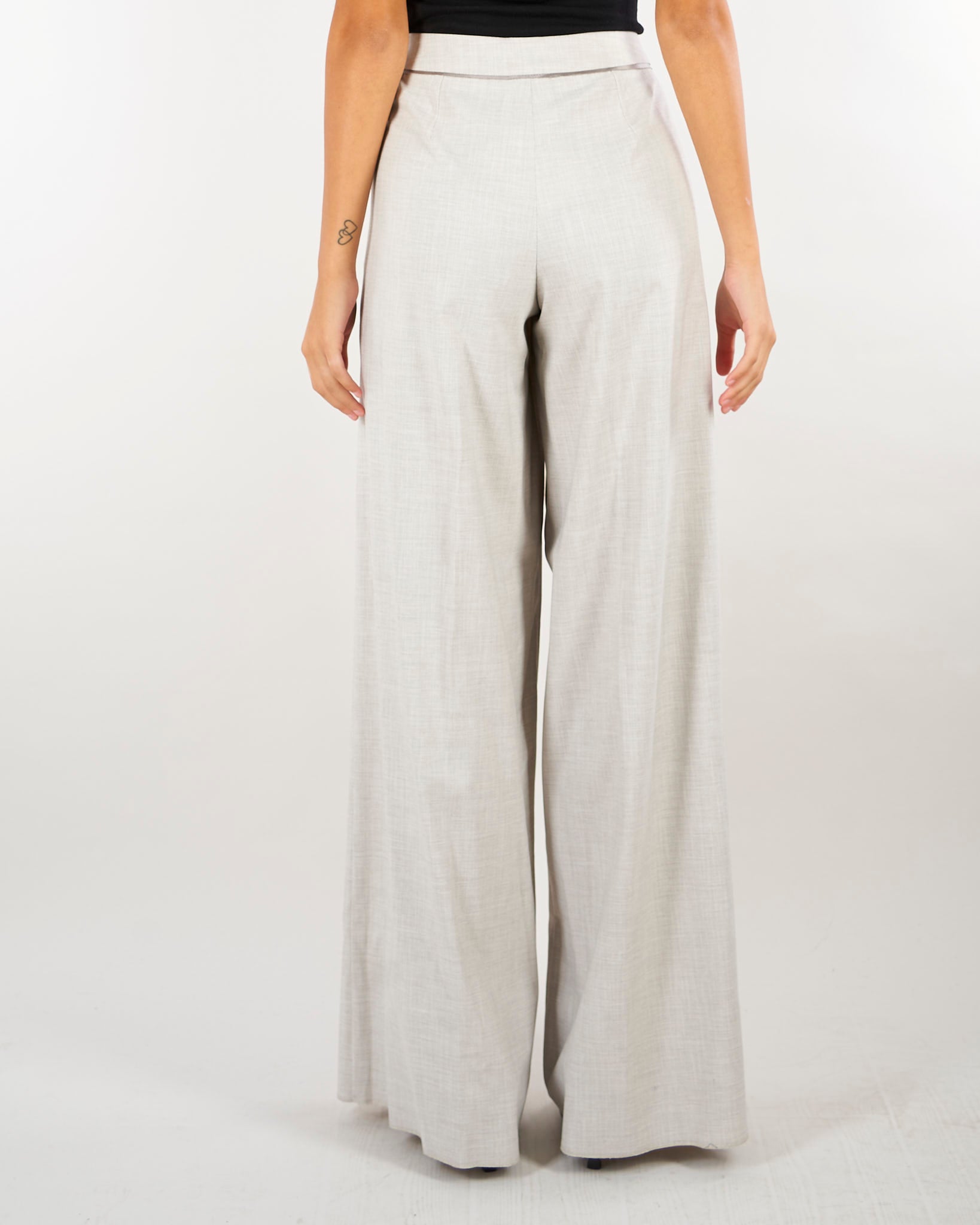 Pantalone Grigio wide leg MLLPAUSA 1 MARELLA 