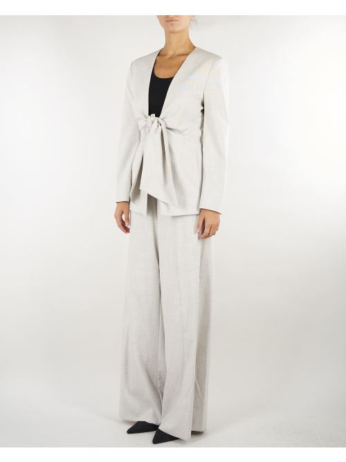 Pantalone Grigio wide leg MLLPAUSA 1 MARELLA 