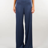 Pantalone Blu in satin MLLPESI 3 MARELLA 