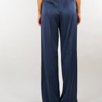 Pantalone Blu in satin MLLPESI 3 MARELLA 