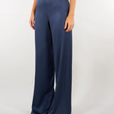 Pantalone Blu in satin MLLPESI 3 MARELLA 