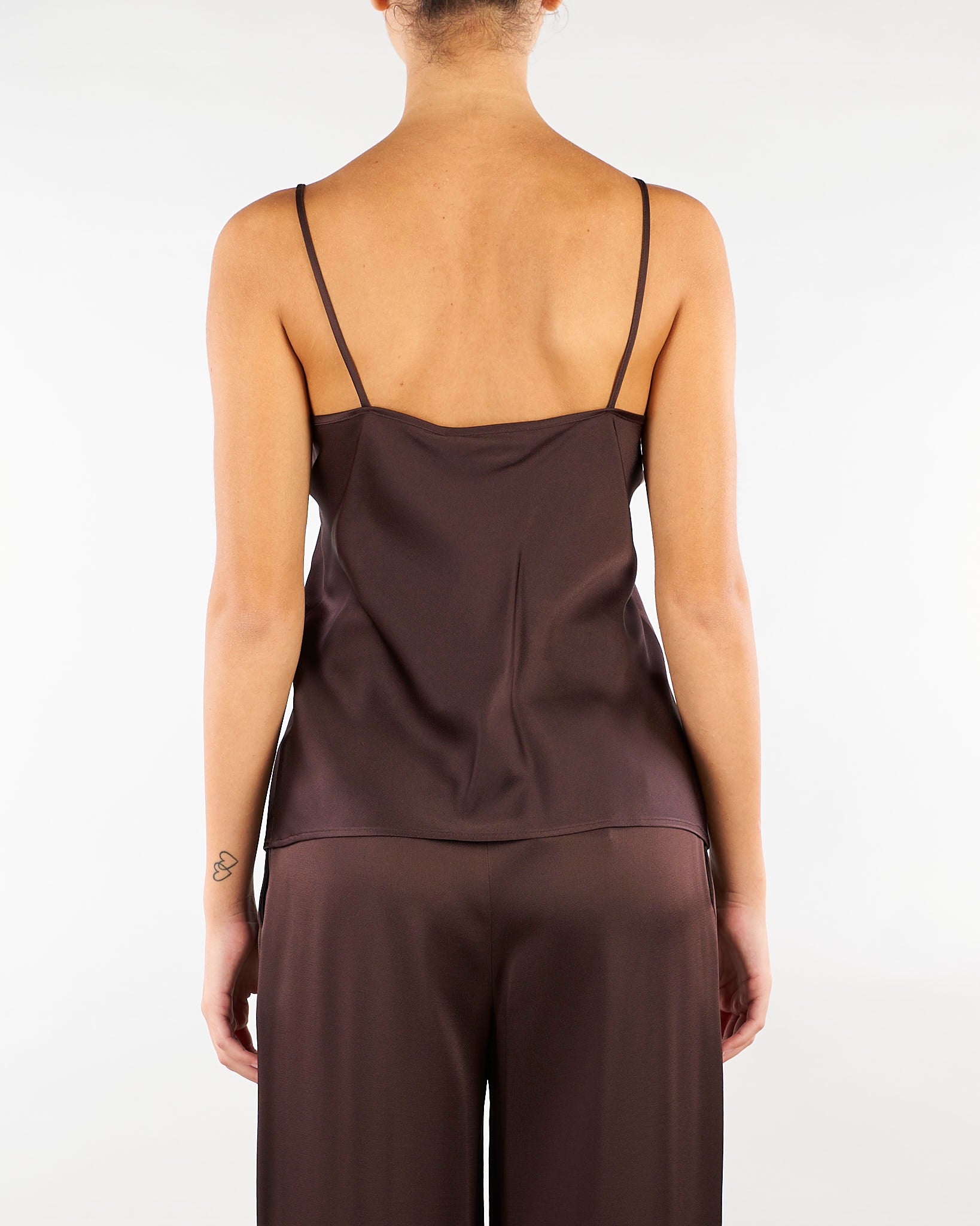 Top sottoveste Moro in envers satin MSECOMMA 60 MAX MARA STUDIO 