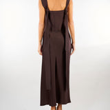 Abito Moro slip dress in envers satin MSEDONO 60 MAX MARA STUDIO 