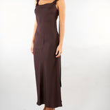 Abito Moro slip dress in envers satin MSEDONO 60 MAX MARA STUDIO 