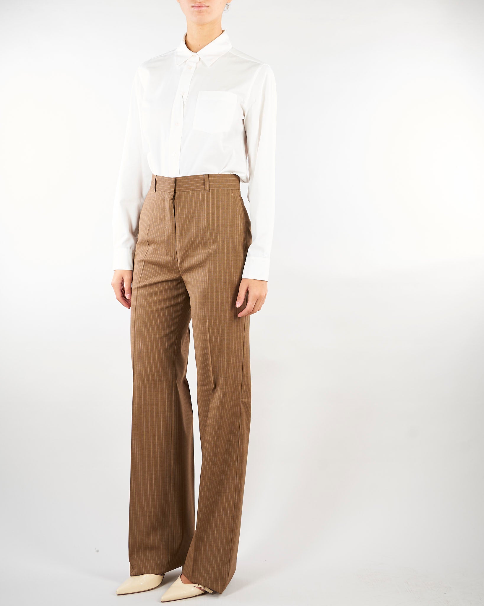 Pantalone Terra in lana MSTCAMBUSA 5 MAX MARA STUDIO 