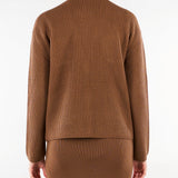 Cardigan Cuoio in lana e cachemire MSTFILTRO 6 MAX MARA STUDIO 