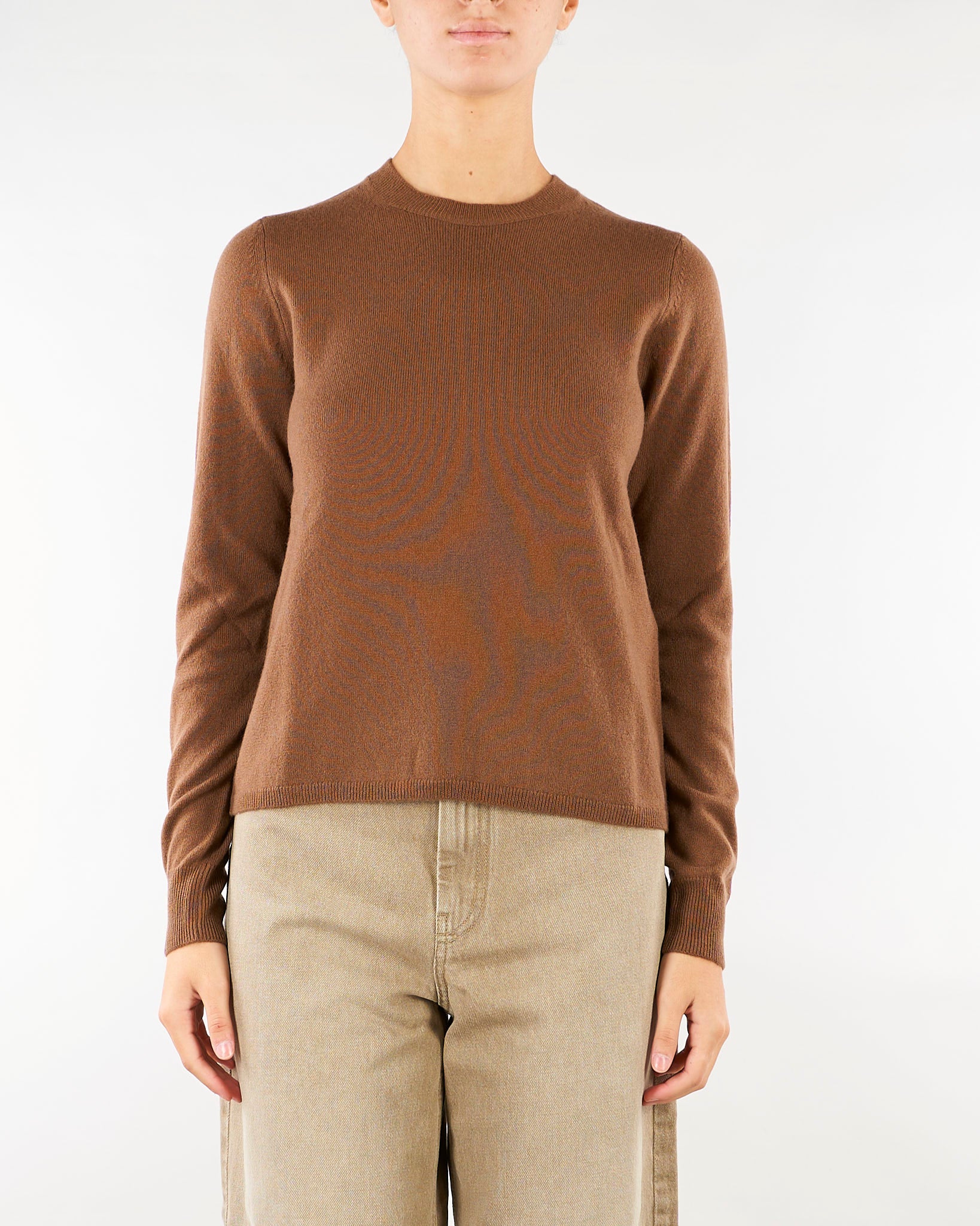 Maglia Cuoio in lana e cashmere MSTFOLK 6 MAX MARA STUDIO 