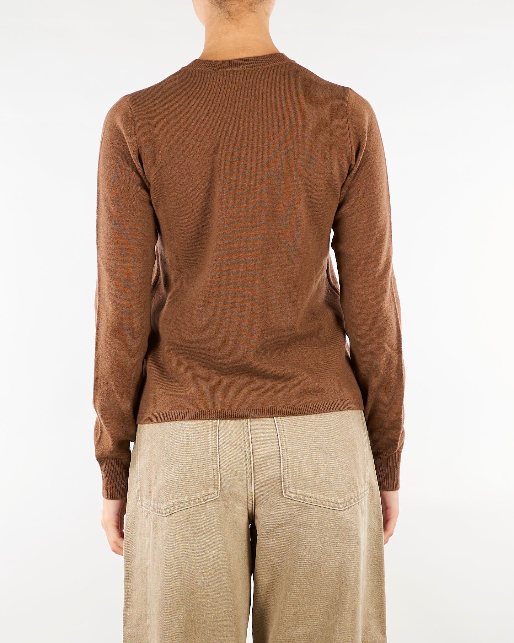 Maglia Cuoio in lana e cashmere MSTFOLK 6 MAX MARA STUDIO 