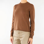 Maglia Cuoio in lana e cashmere MSTFOLK 6 MAX MARA STUDIO 