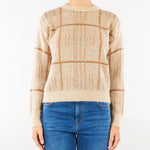 Maglia Beige boxy in lana, mohair e cachemire MSTGONDOLA 2 MAX MARA STUDIO 