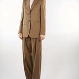 Pantalone Terra in flanella di lana MSTLAGO 54 MAX MARA STUDIO 