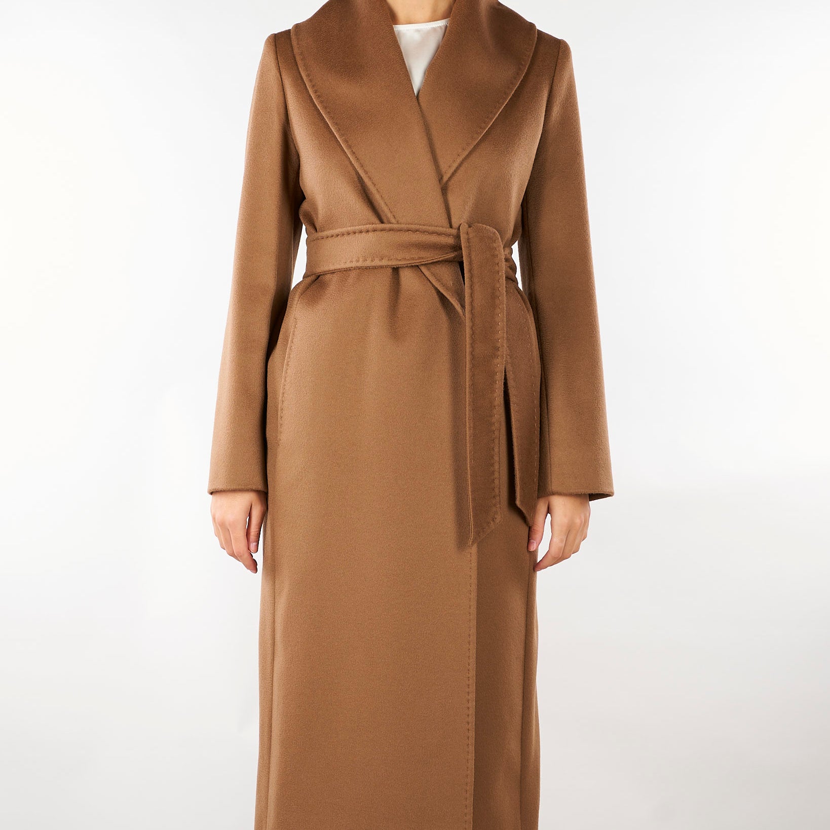 Cappotto Terra a vestaglia in lana MSTLORIANA 95 MAX MARA STUDIO 