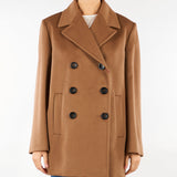 Cappotto Cammello corto doppiopetto MSTMAGENTA 95 MAX MARA STUDIO 