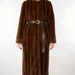 Cappotto Moro lungo dalla texture soffice MSTORMA 1 MAX MARA STUDIO 