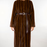 Cappotto Moro lungo dalla texture soffice MSTORMA 1 MAX MARA STUDIO 
