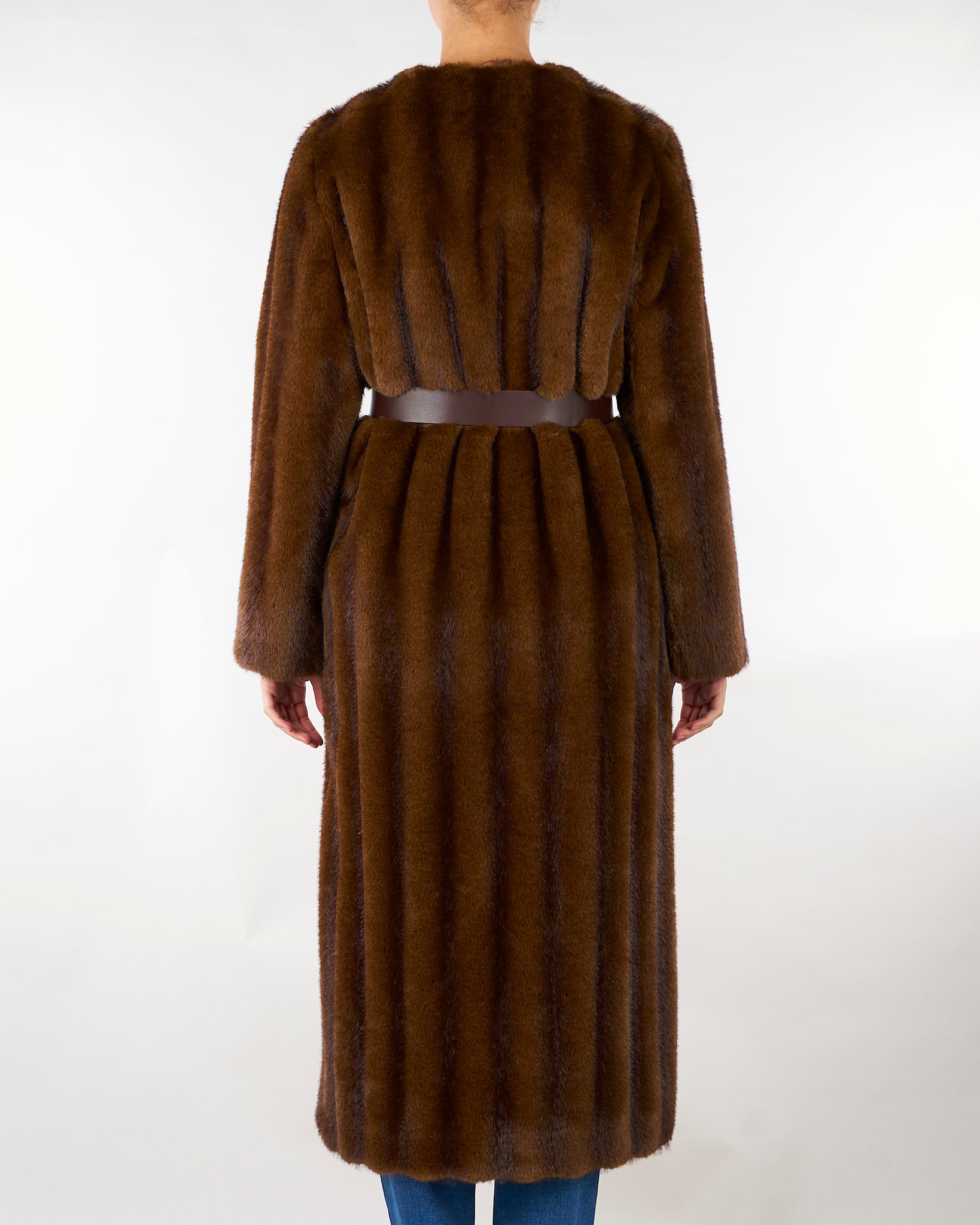 Cappotto Moro lungo dalla texture soffice MSTORMA 1 MAX MARA STUDIO 