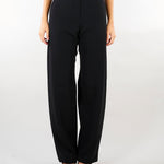 Pantalone in cady Nero barrel leg MSTZANZARA 1 MAX MARA STUDIO 