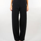 Pantalone in cady Nero barrel leg MSTZANZARA 1 MAX MARA STUDIO 