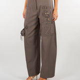 Pantalone Fango cargo M6FAH4 373 MEIMEIJ 