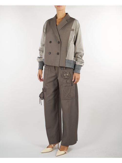 Pantalone Fango cargo M6FAH4 373 MEIMEIJ 