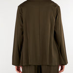 Blusa Verde girocollo dalla linea morbida M6FB05 464 MEIMEIJ 
