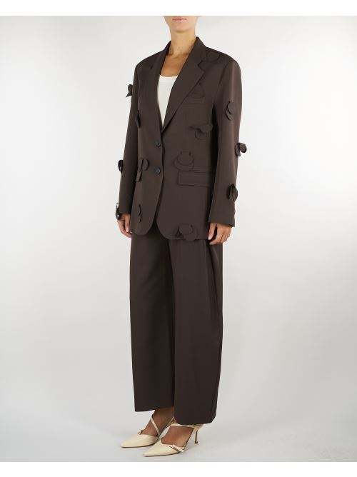 Pantalone Cioccolato sartoriale M6IAHA 481 MEIMEIJ 