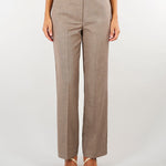 Pantaloni Taupe dalla linea dritta M6II00 513 MEIMEIJ 
