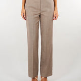 Pantaloni Taupe dalla linea dritta M6II00 513 MEIMEIJ 
