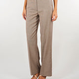 Pantaloni Taupe dalla linea dritta M6II00 513 MEIMEIJ 