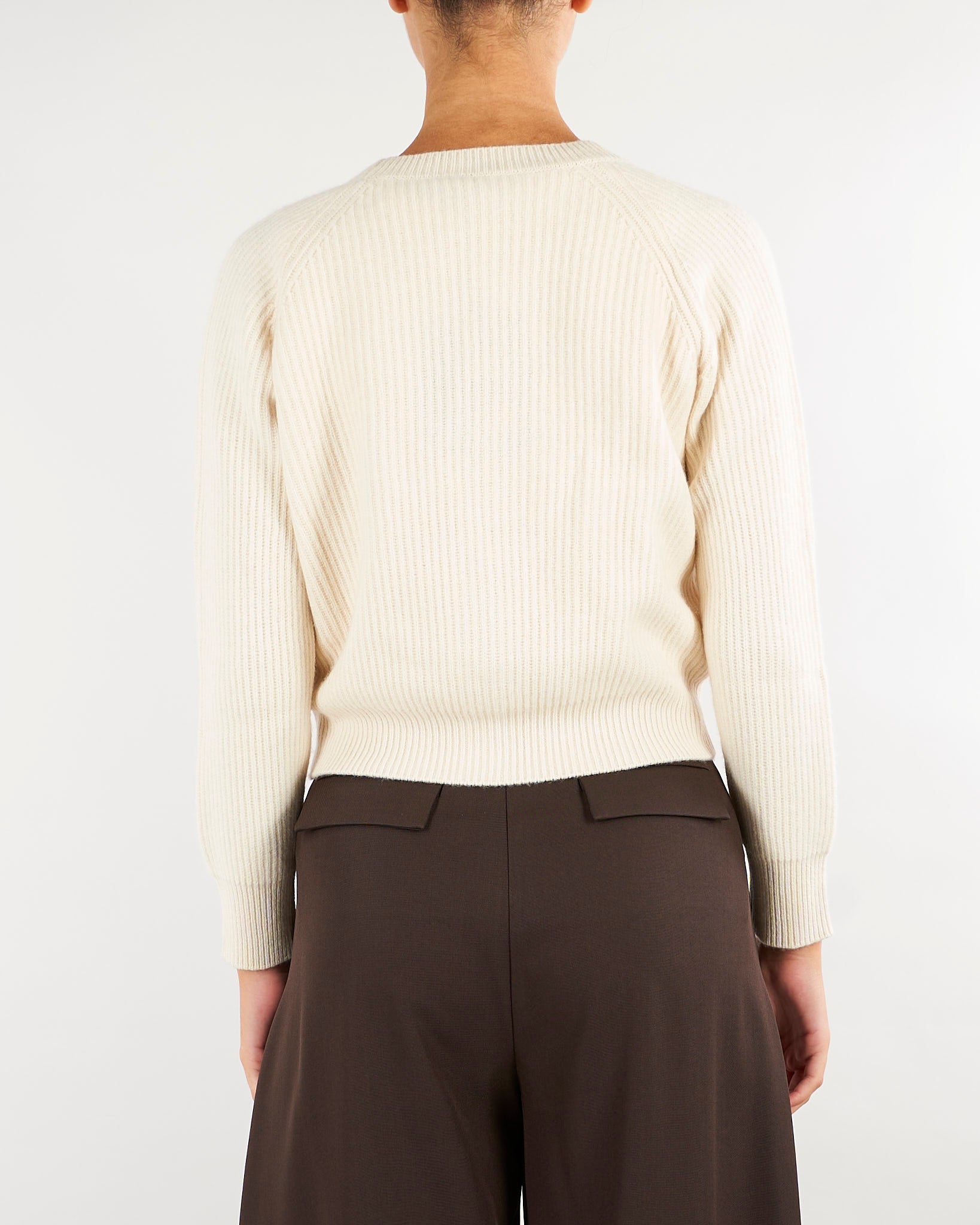 Cardigan Cat Panna con piume CAT 1636 NENETTE 