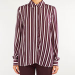 Camicia Forrest Bordeaux con grafica geometrica FORREST 565 NENETTE 
