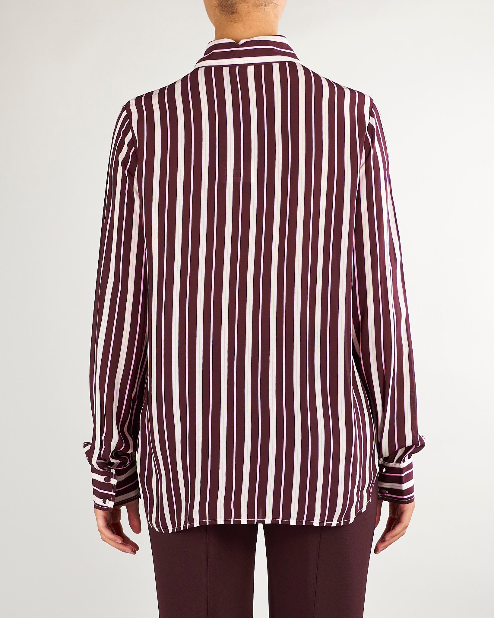 Camicia Forrest Bordeaux con grafica geometrica FORREST 565 NENETTE 