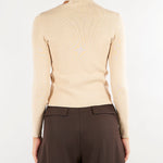 Maglia Meina Naturale con accessorio gold MEINA 1636 NENETTE 