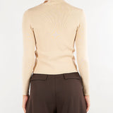 Maglia Meina Naturale con accessorio gold MEINA 1636 NENETTE 