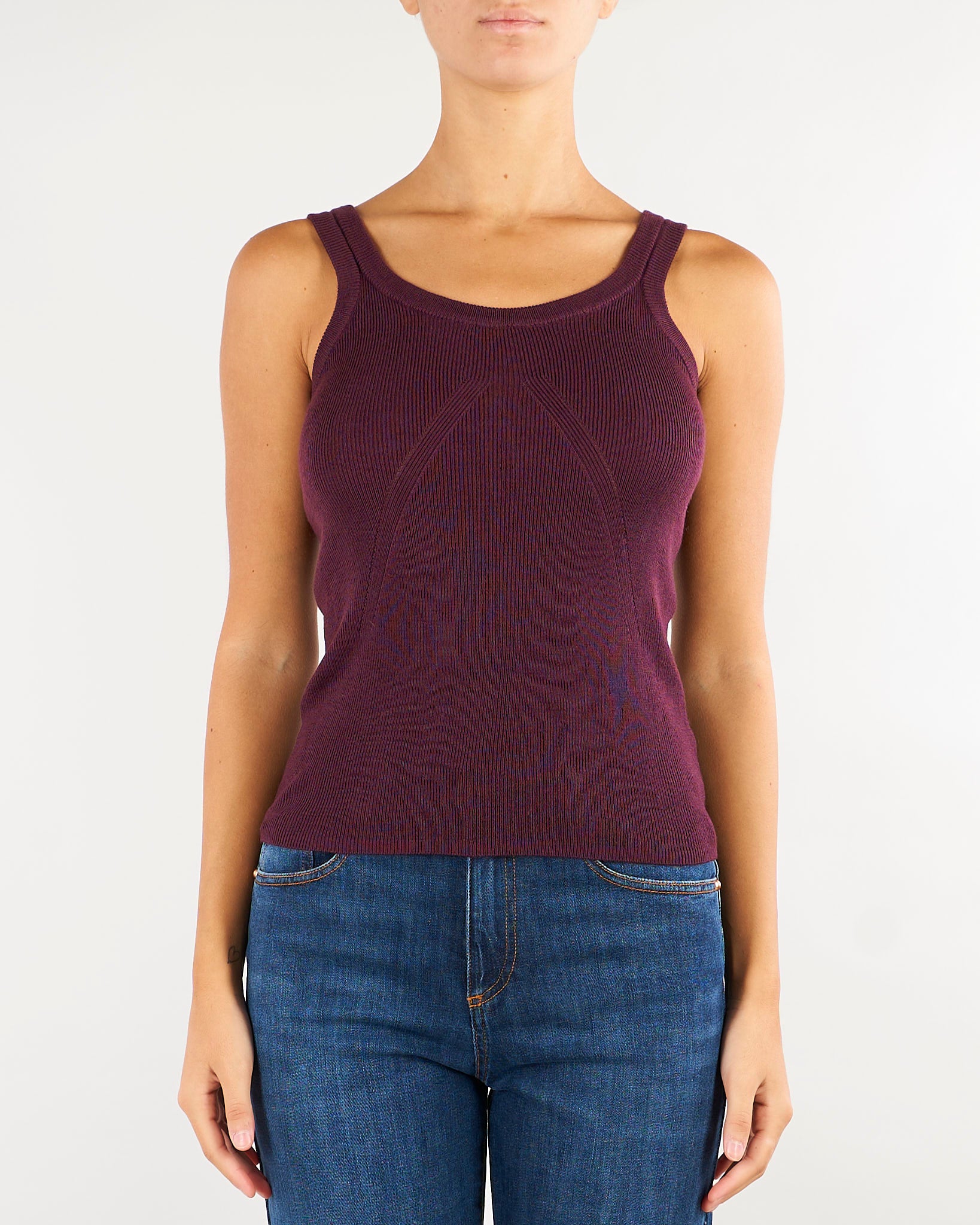 Top Movie Bordeaux in maglia MOVIE 565 NENETTE 