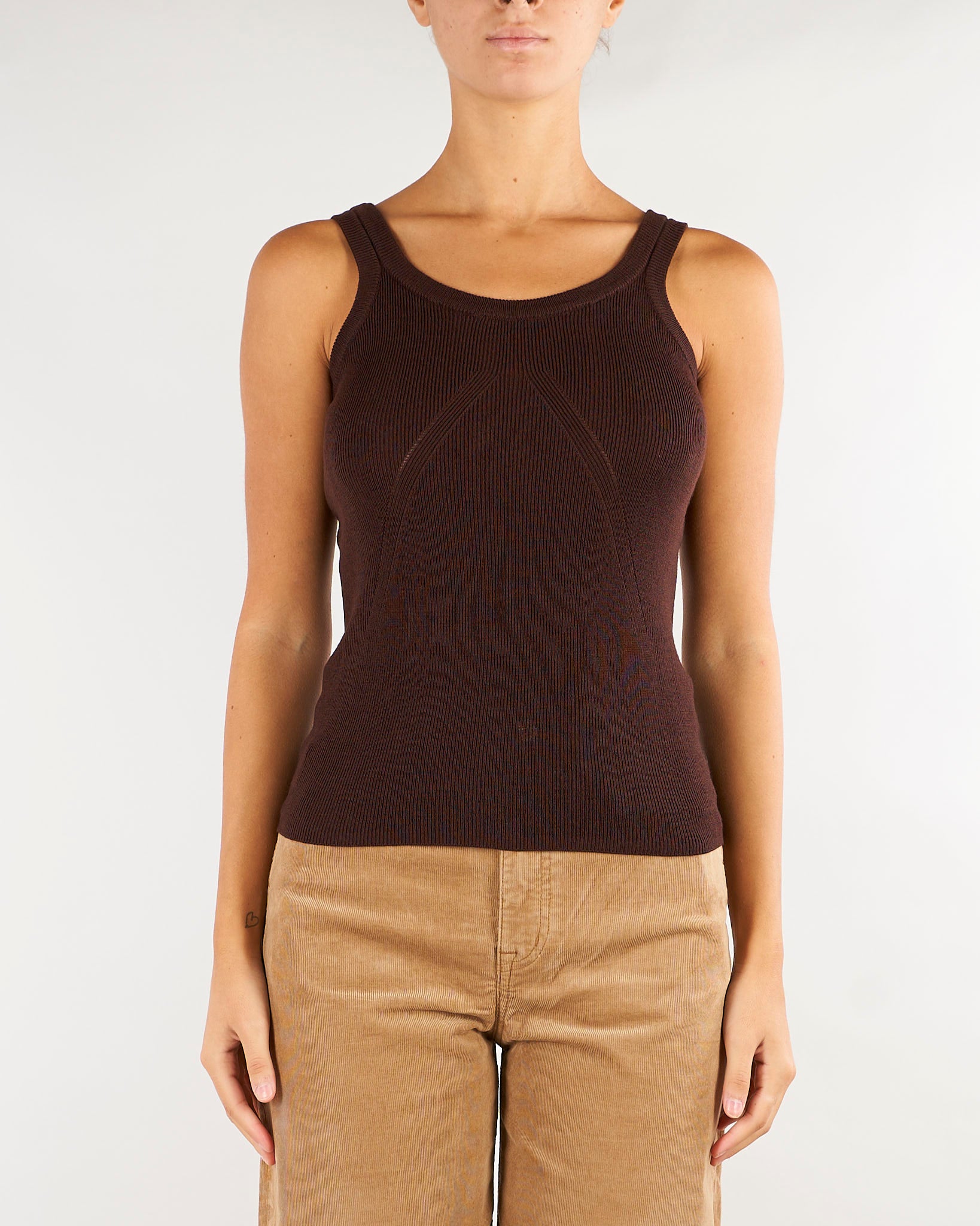 Top Movie Cacao in maglia MOVIE 604 NENETTE 