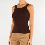 Top Movie Cacao in maglia MOVIE 604 NENETTE 