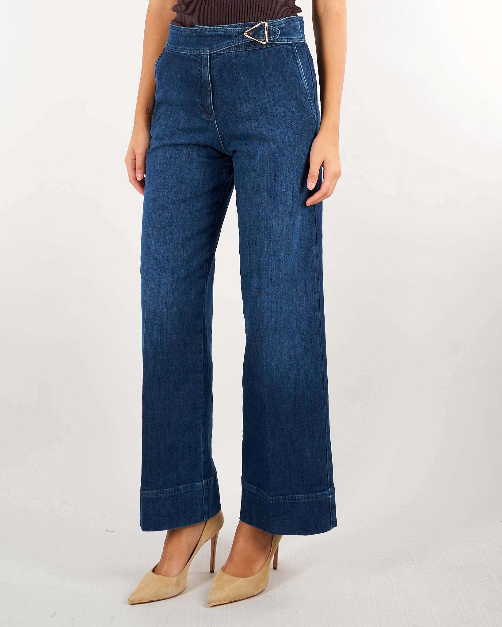 Jeans Sing Denim con cinturino SING 473 NENETTE 