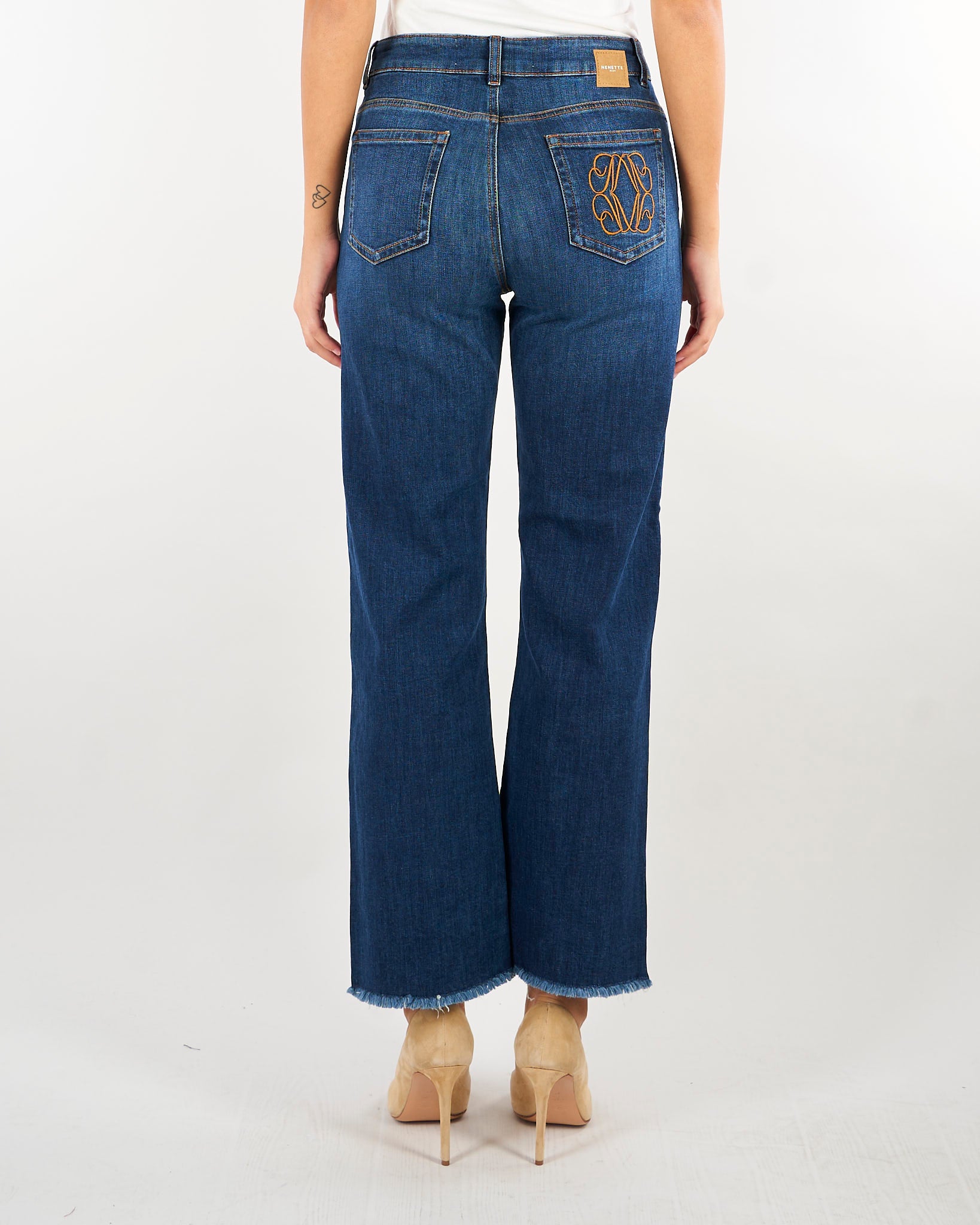 Jeans Spazio Denim dal taglio dritto SPAZIO 473 NENETTE 