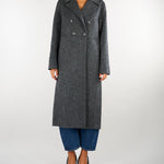 Cappotto Virginia Antracite doppiopetto VIRGINIA 703 NENETTE 