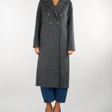 Cappotto Virginia Antracite doppiopetto VIRGINIA 703 NENETTE 