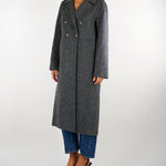 Cappotto Virginia Antracite doppiopetto VIRGINIA 703 NENETTE 
