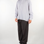 Camicia Bianco-Moro a righe oversize TNO02 50 NINE:INTHE:MORNING 