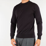 Maglia Coffee in pura lana merinos extrafine A001F001 2358 PAOLO PECORA 