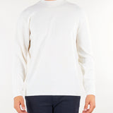Maglia Panna in lana jacquard A038F009 1102 PAOLO PECORA 