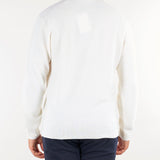 Maglia Panna in lana jacquard A038F009 1102 PAOLO PECORA 