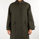 Trench Verde con cintura PBBDATTERO 1 PENNY BLACK 