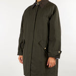 Trench Verde con cintura PBBDATTERO 1 PENNY BLACK 