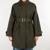 Trench Verde con cintura PBBDATTERO 1 PENNY BLACK 