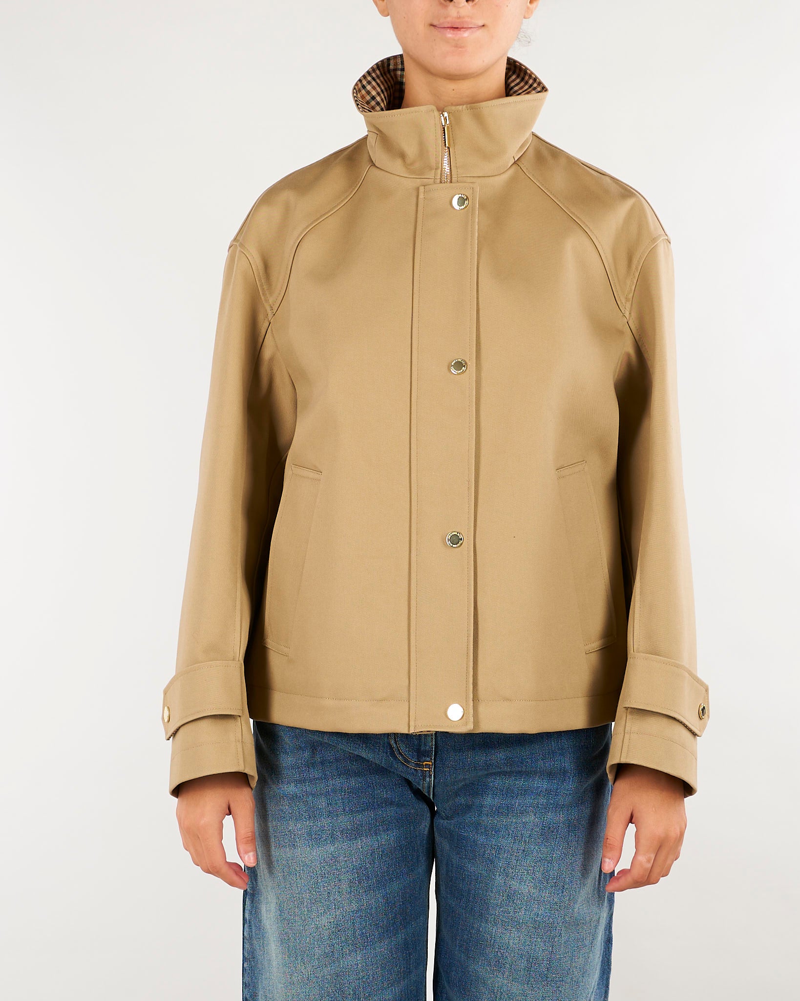Giubbotto Beige con colletto rialzato PBBONDE 1 PENNY BLACK 